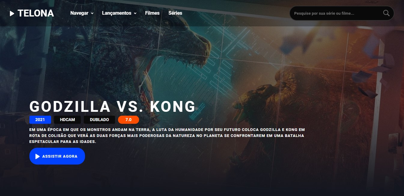 Assistir Godzilla vs Kong Online Dublado e Legendado